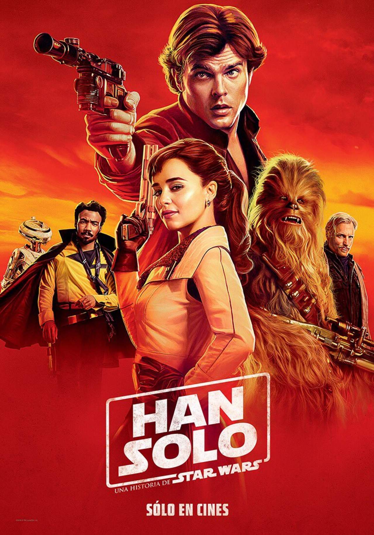 Плакат спин-оффа «Хан Соло: Звёздные войны. Истории»