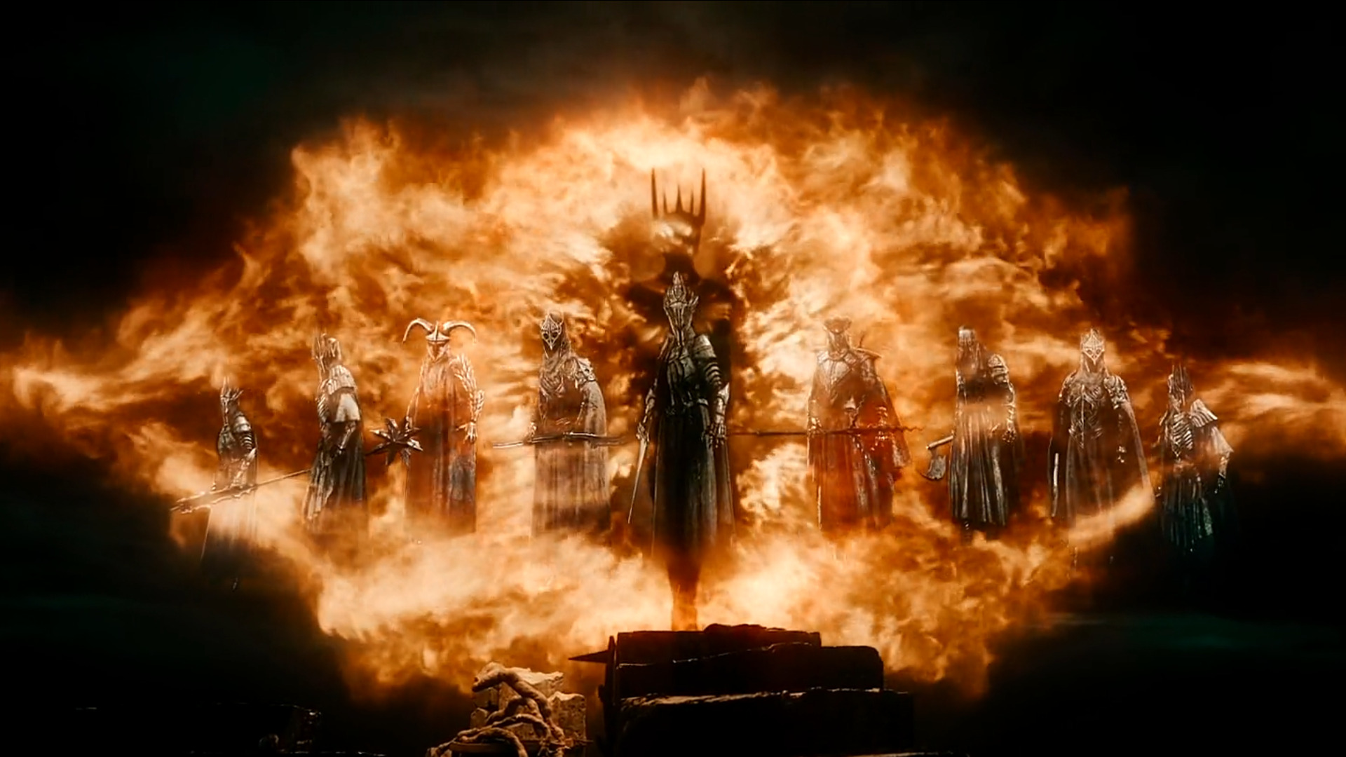 Хоббит битва пяти воинств Саурон