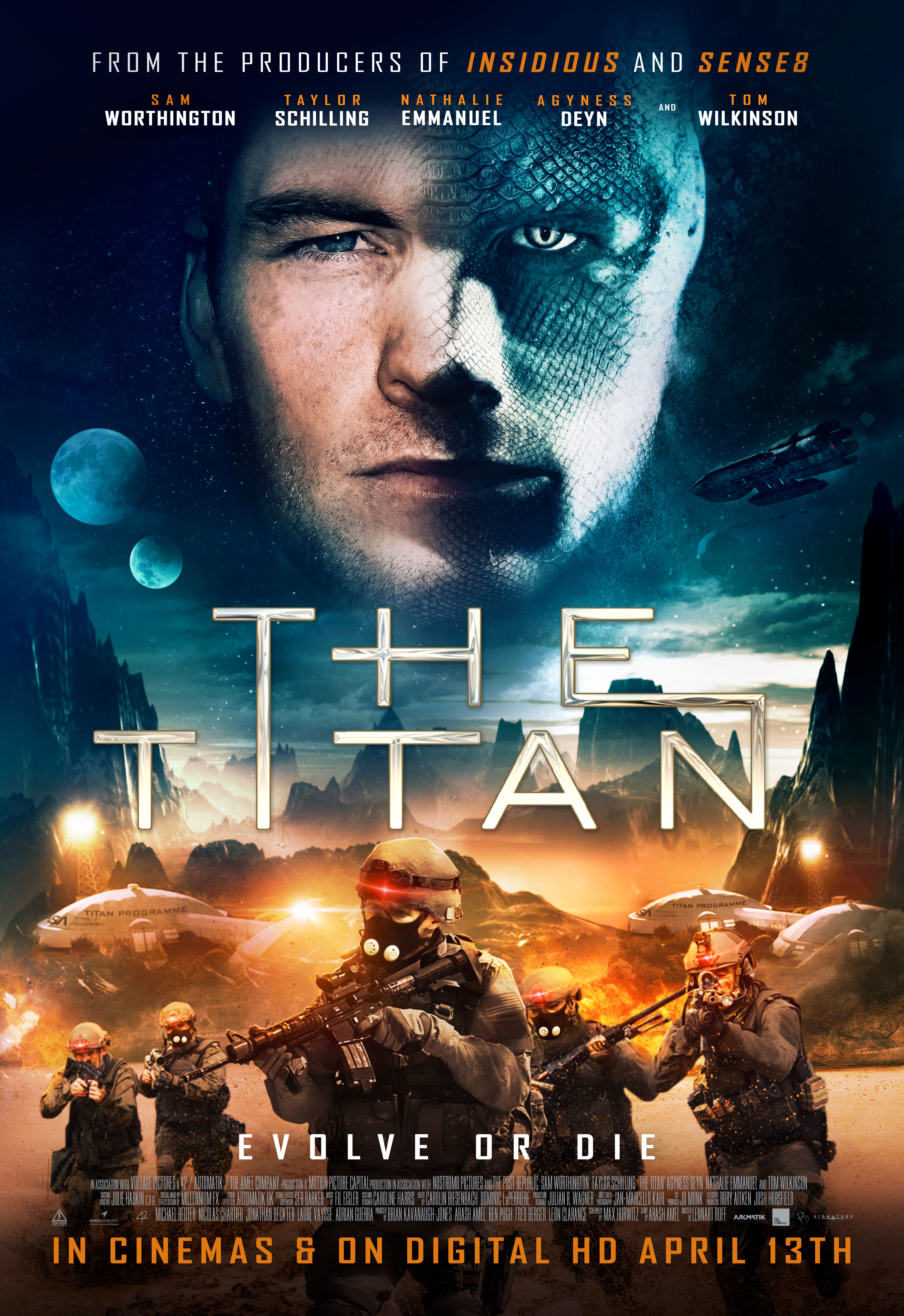 Сэм Уортингтон во втором трейлере sci-fi триллера «Титан»