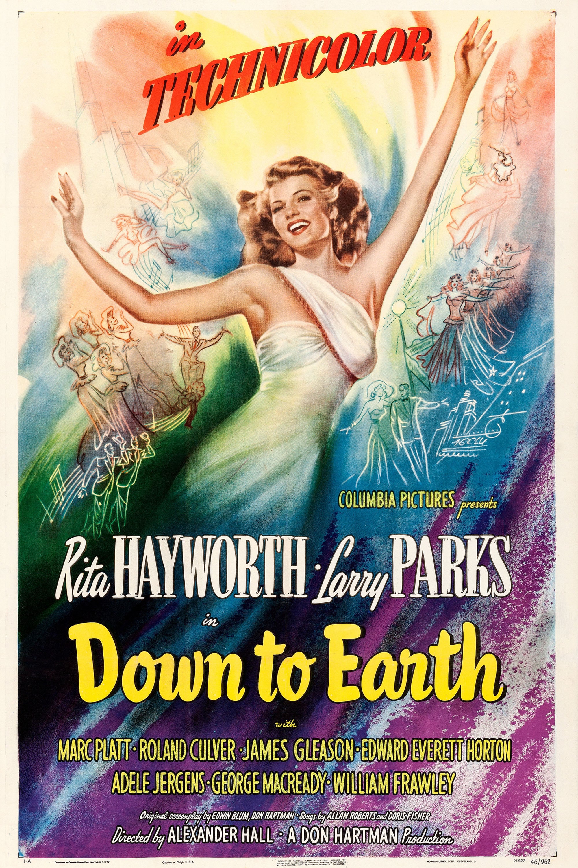 С небес на землю фильм 1947