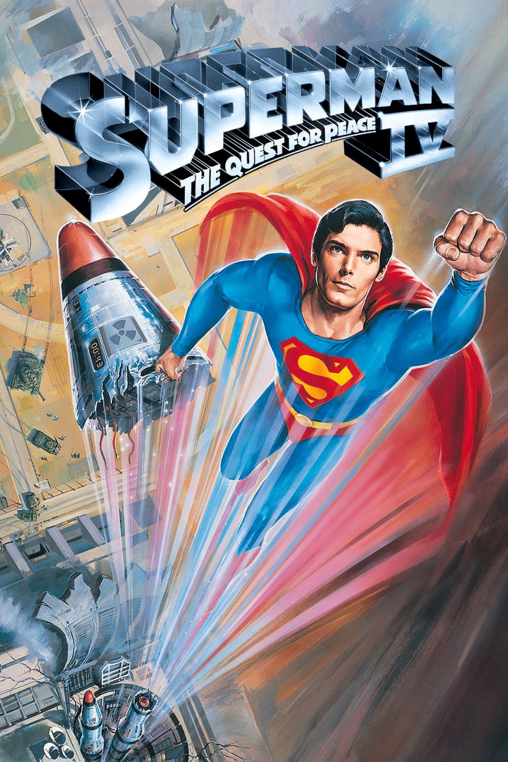 Poster 1 K Filmu Supermen 4 V Poiskah Mira Superman Iv The Quest For Peace 1987