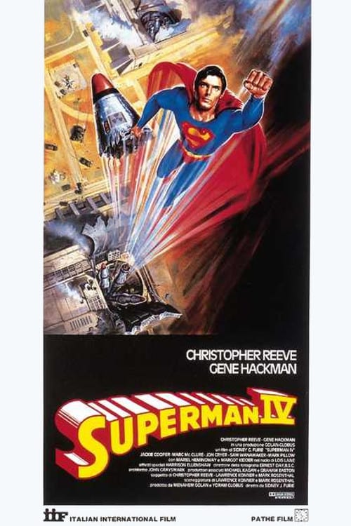 Poster 1 K Filmu Supermen 4 V Poiskah Mira Superman Iv The Quest For Peace 1987