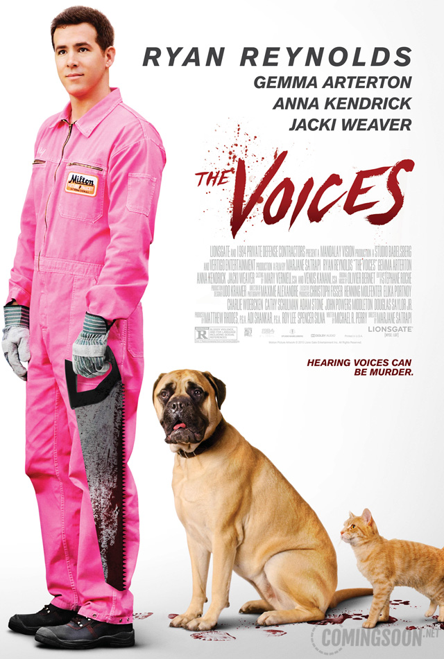 Новый постер комедийного триллера «Голоса»