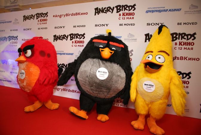 Московская премьера анимационной комедии «Angry Birds в кино»