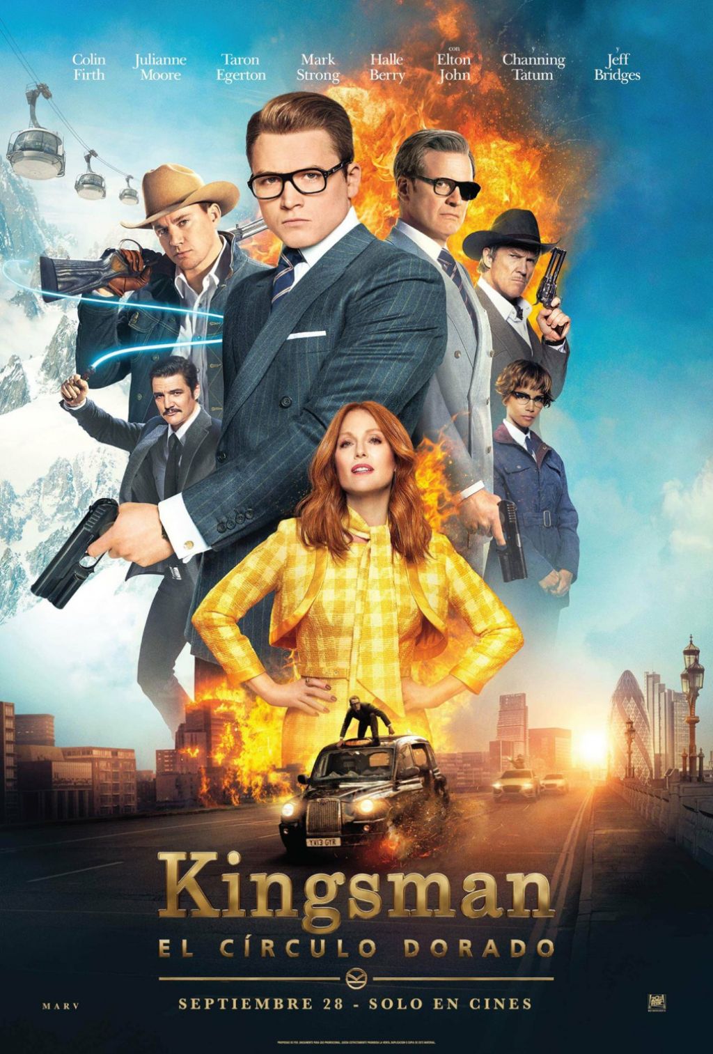 Выиграй призы по фильму «Kingsman: Золотое кольцо»!