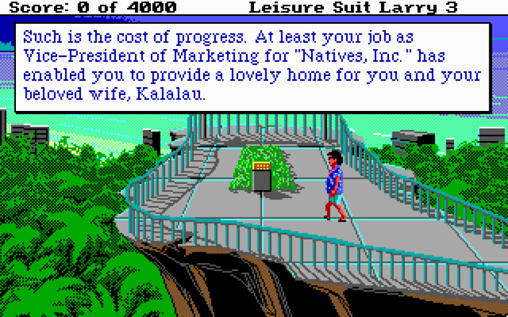 Leisure Suit Larry III: Passionate Patti in Pursuit of the Pulsating Pectoral