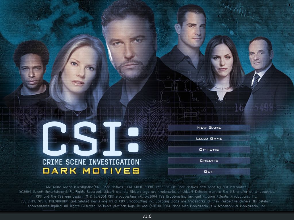 CSI: Dark Motives