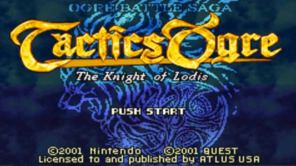 Tactics Ogre: The Knight of Lodis