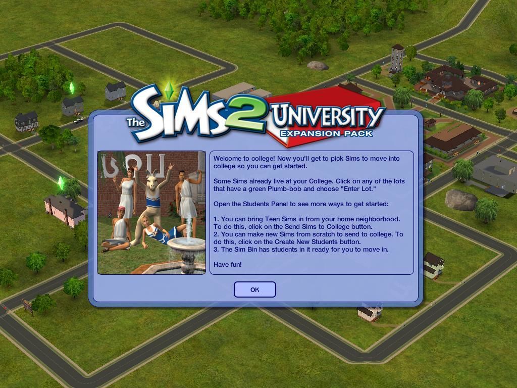 The Sims 2: University