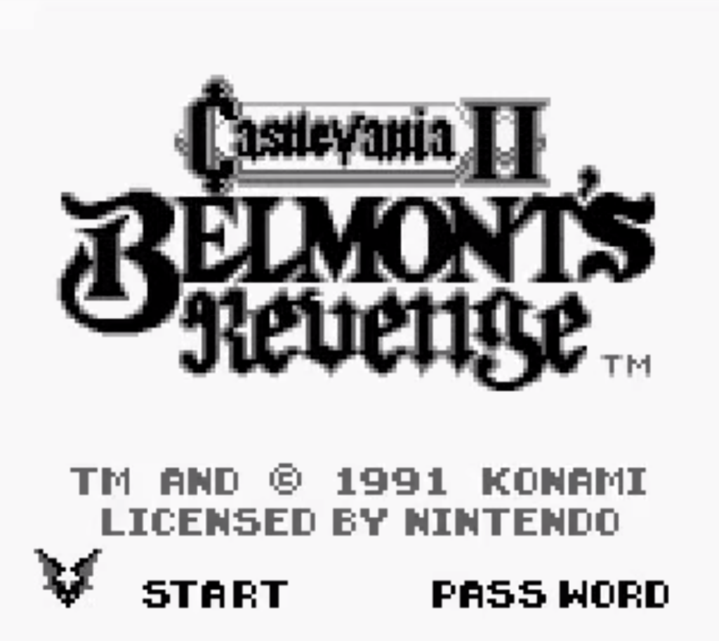 Castlevania II: Belmont's Revenge