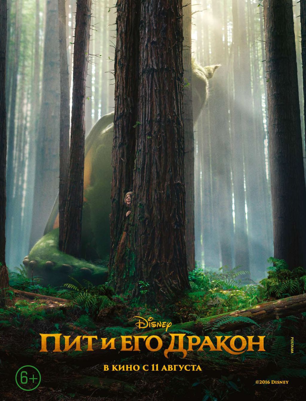 Второй трейлер «Пита и его дракона»