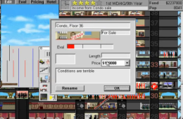 Скриншот из игры «SimTower»