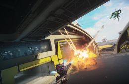 Скриншот из игры «Rigs: Mechanized Combat League»