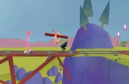 Скриншот из игры «Pink Panther: Pinkadelic Pursuit»