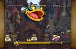 Скриншот из игры «Wario Land: Shake It!»