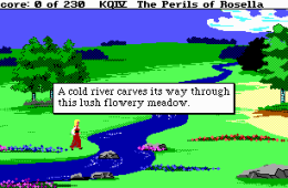 Скриншот из игры «King's Quest IV: The Perils of Rosella»