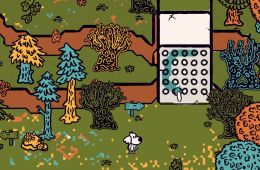 Скриншот из игры «Chicory: A Colorful Tale»