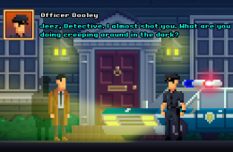 Скриншот из игры «The Darkside Detective»