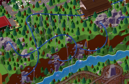 Скриншот из игры «Parkitect»