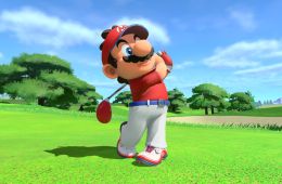 Скриншот из игры «Mario Golf: Super Rush»