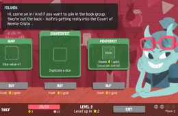 Скриншот из игры «Dicey Dungeons»