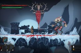 Скриншот из игры «Death's Gambit»