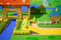 Скриншот из игры «Yoshi's Crafted World»