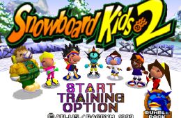 Скриншот из игры «Snowboard Kids 2»