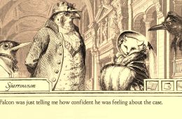 Скриншот из игры «Aviary Attorney»