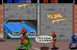 Скриншот из игры «Teenage Mutant Ninja Turtles: The HyperStone Heist»