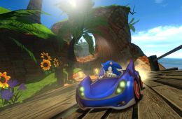 Скриншот из игры «Sonic & Sega All-Stars Racing»