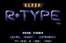 Скриншот из игры «Super R-Type»