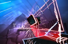 Скриншот из игры «Beat Saber»