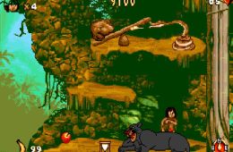 Скриншот из игры «Disney's The Jungle Book»