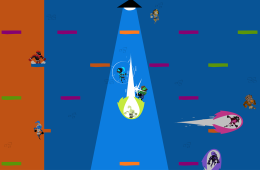 Скриншот из игры «Runbow»