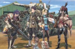 Скриншот из игры «Valkyria Chronicles 4»