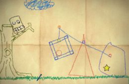 Скриншот из игры «Crayon Physics Deluxe»