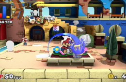 Скриншот из игры «Paper Mario: Color Splash»