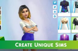 Скриншот из игры «The Sims Mobile»