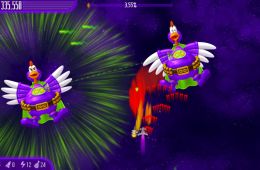 Скриншот из игры «Chicken Invaders 4»