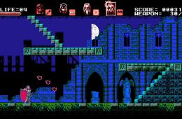 Скриншот из игры «Bloodstained: Curse of the Moon»