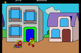 Скриншот из игры «Pac-Land»