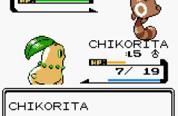 Скриншот из игры «Pokémon Silver Version»