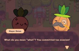Скриншот из игры «Turnip Boy Commits Tax Evasion»