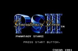 Скриншот из игры «Phantasy Star III: Generations of Doom»