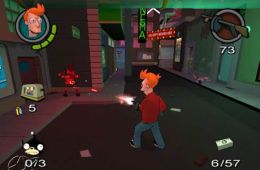 Скриншот из игры «Futurama»