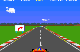 Скриншот из игры «Pole Position»