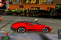 Скриншот из игры «Carmageddon»