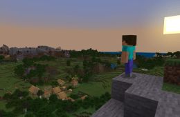 Скриншот из игры «Minecraft»