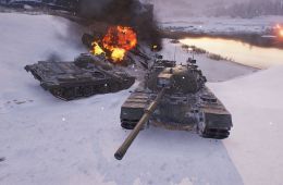 Скриншот из игры «World of Tanks»